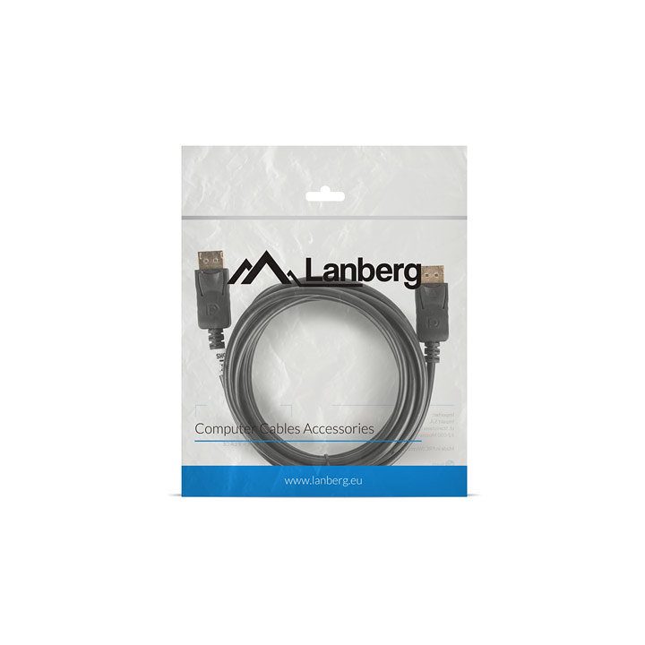Cable DisplayPort Lanberg macho macho 4K 1m negro…