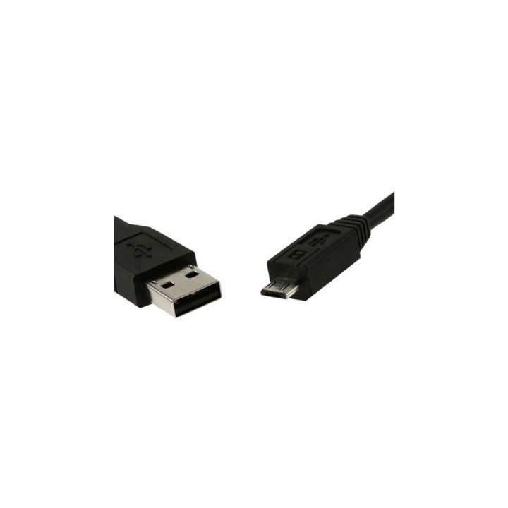Nanocable CABLE USB 2.0, TIPO A/M-MICRO USB B/M, 0,8 M