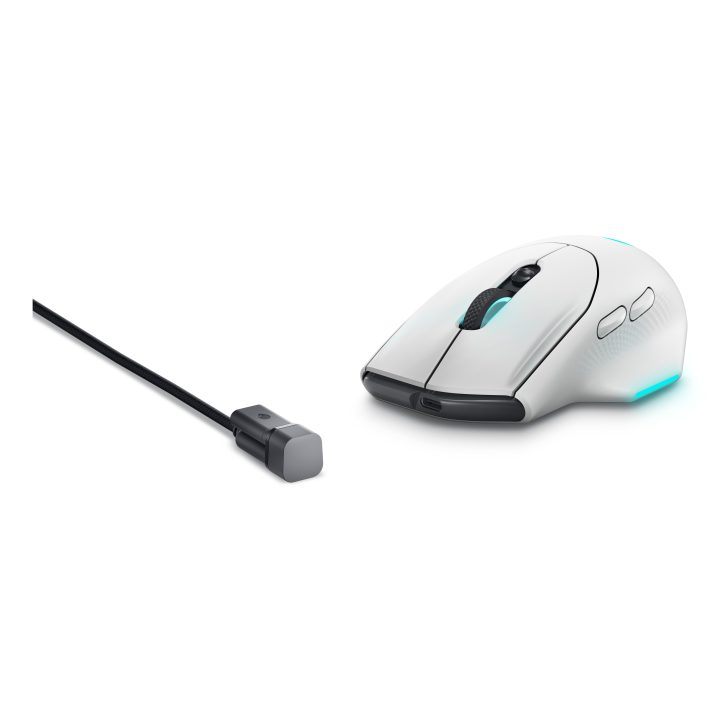 Alienware AW620M Right-Handed Gaming Mouse RF Wireless + USB Type-C…