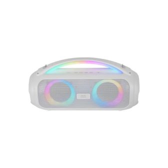 Mars Gaming MS-PULSE, Coluna Bluetooth Portátil 50W RMS, Iluminação…
