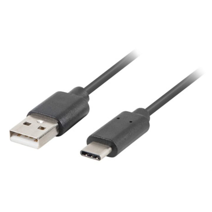 Cable USB Lanberg 2.0 macho-USB-C macho 0.5m negro…