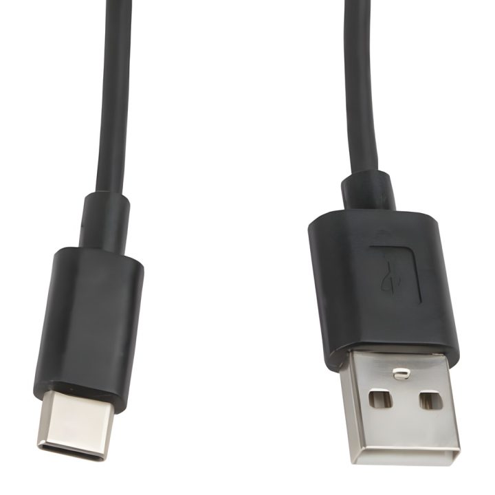 Lanberg USB 2.0 Male to USB-C Male Cable 0.5m Black…