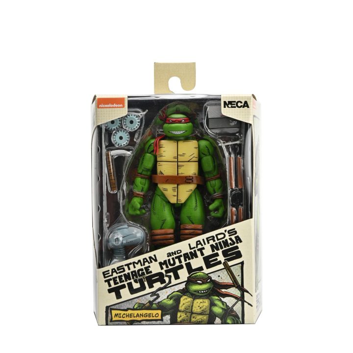 NECA Teenage Mutant Ninja Turtles Mirage Comics Michelangelo Scale…