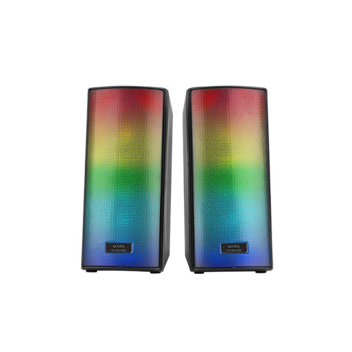 Mars Gaming MSRGB2, Colunas Bluetooth 5.3 15W, Processador de Som…