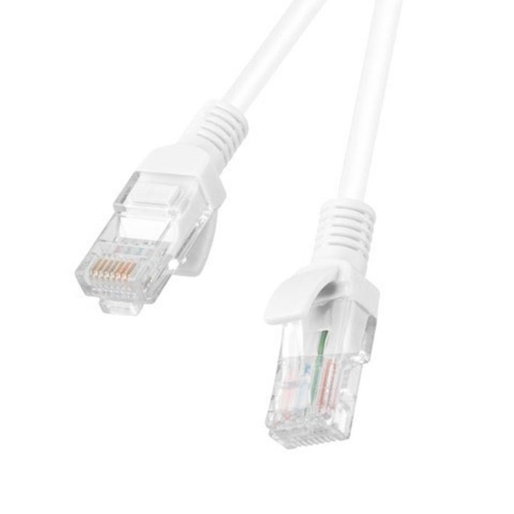 Lanberg Cat.6 U/UTP Patch Cable 1m White Fluke Passed…