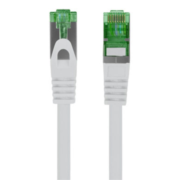 Lanberg Cat.7 S-FTP LSZH CU Patch Cable 0.25m Gray Fluke Passed…