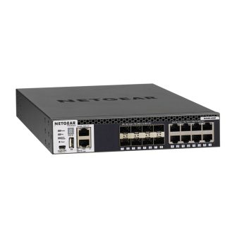 NETGEAR XSM4316S Gestionado L3 10G Ethernet (100/1000/10000) 1U Negro