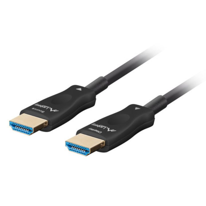 Cable HDMI aoc Lanberg v2.1 m-m optico activo 8K 60Hz 30m negro…