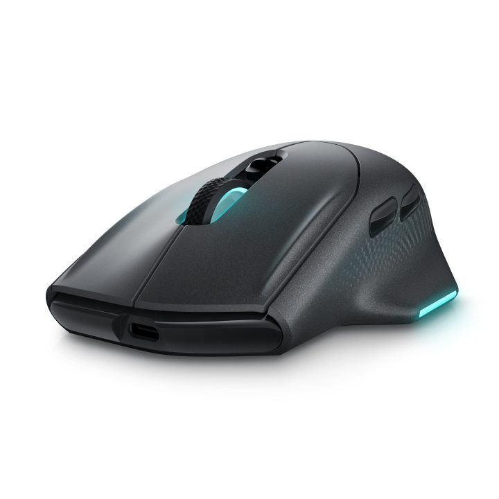 Alienware AW620M Right-Handed Gaming Mouse RF Wireless + USB Type-C…
