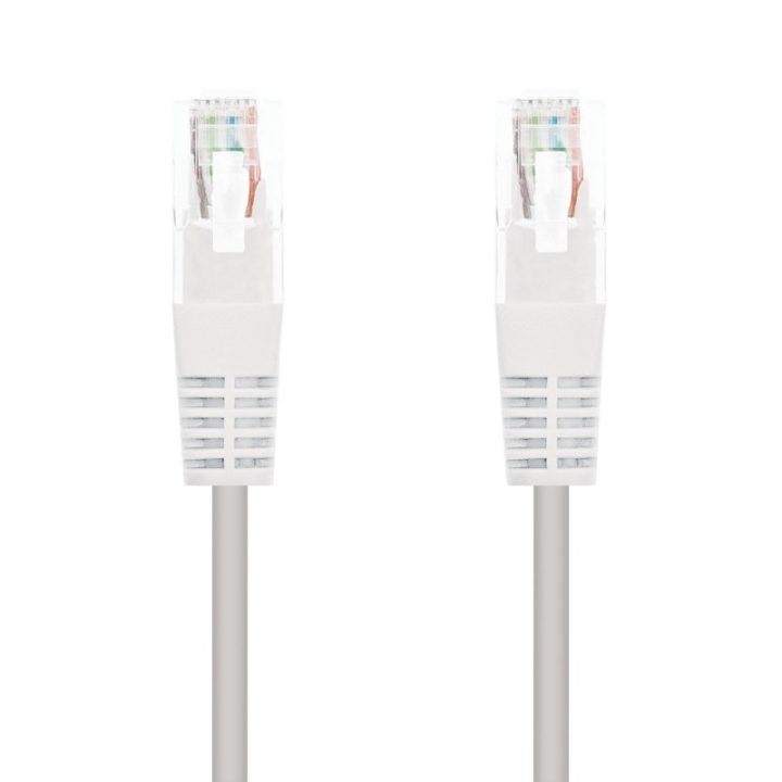 Nanocable RJ45 Patch Cable CAT.5E UTP AWG24, White, 2.0 m