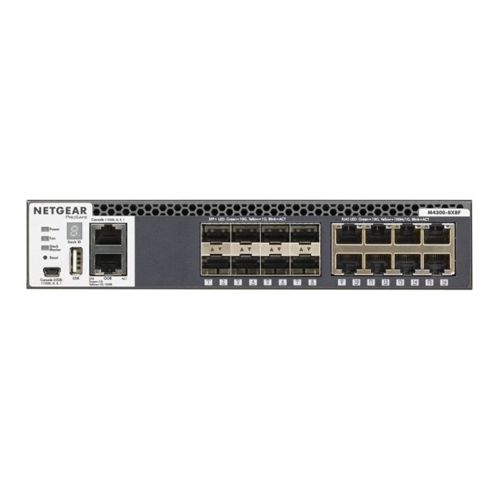 NETGEAR XSM4316S Gerido L3 Ethernet 10G (100/1000/10000) 1U Preto