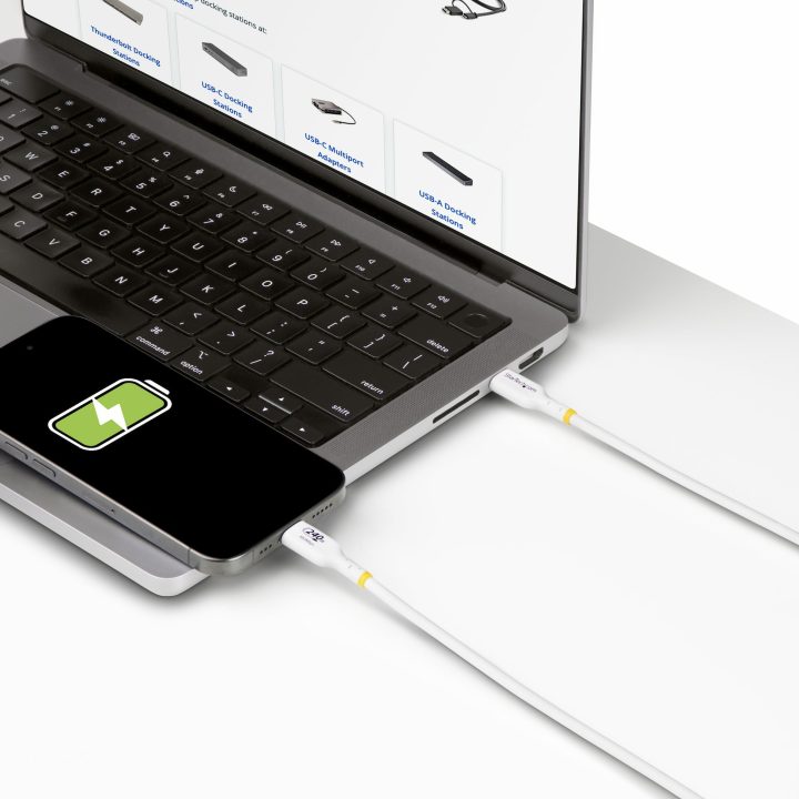 StarTech.com 1m USB-C Laptop Charging Cable - USB Type-C USB 2.0…