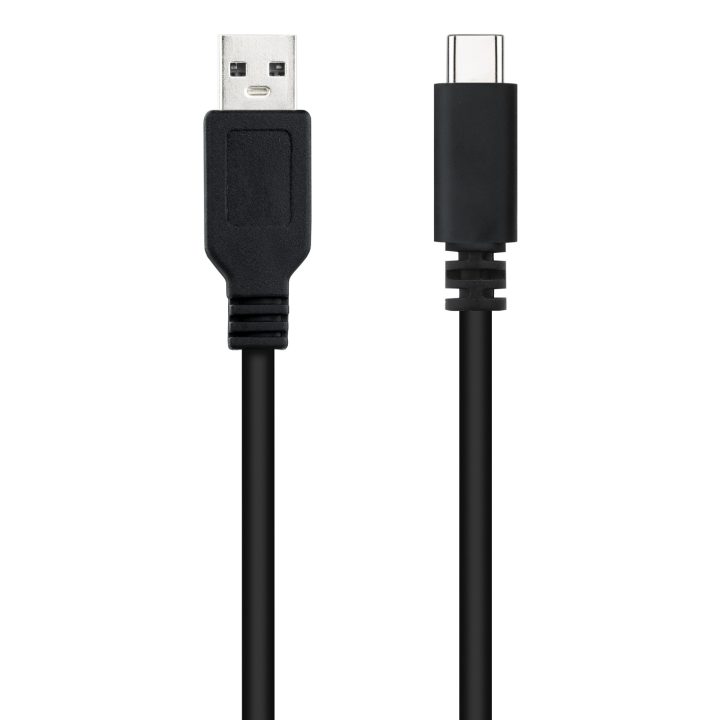 Nanocable USB 2.0, 0.5m USB Cable USB C USB A 0.48 Gbit/s Black