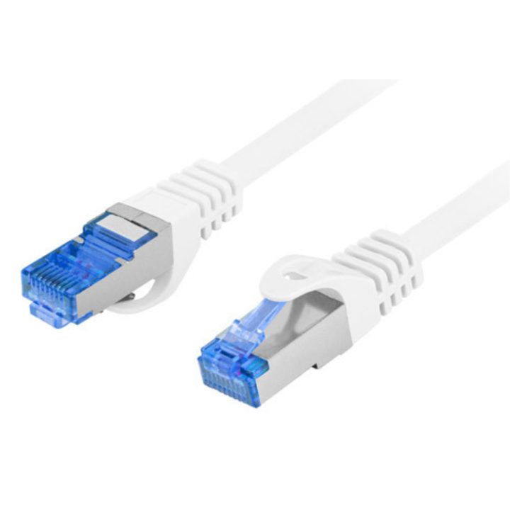 Lanberg PCF6A-10CC cabo de rede Branco 5 m Cat6a S/FTP (S-STP)…