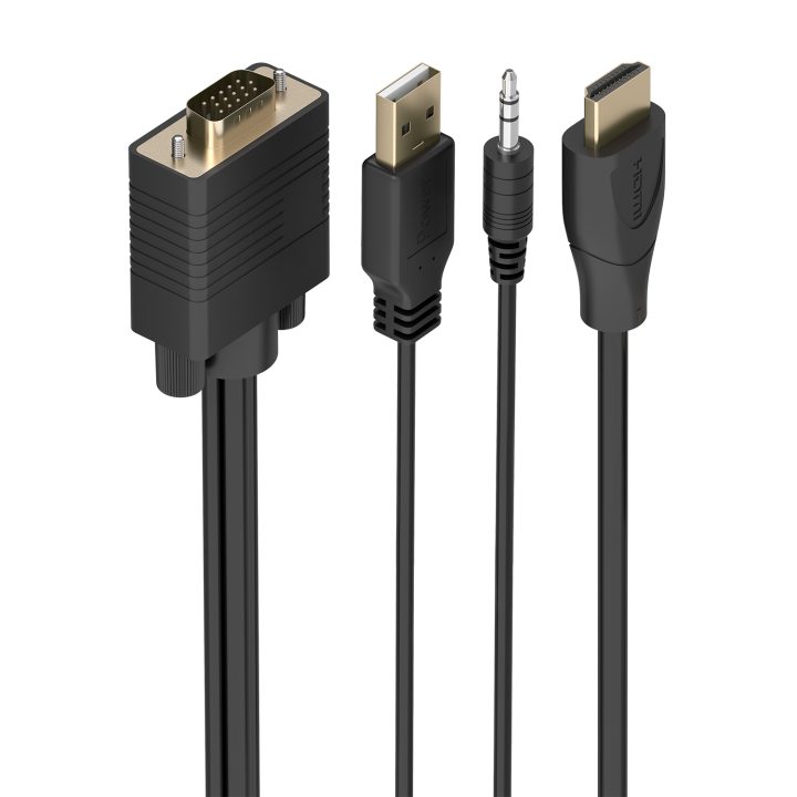 AISENS HDMI to SVGA+Audio Converter Cable, HDMI…