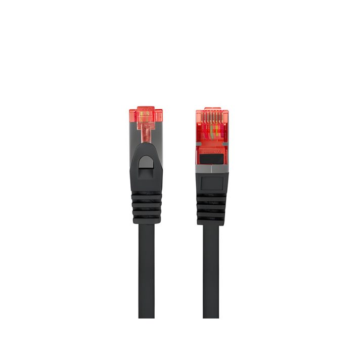 Lanberg Cat.6 S-FTP LSZH Cu Patch Cable 1m Black Fluke Passed…