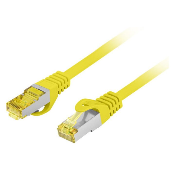 Lanberg PCF6A-10CU cable de red Amarillo 2 m Cat6a S/FTP (S-STP)…