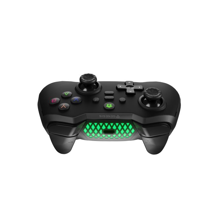 GENESIS Mangan 400 White Bluetooth Analog/Digital Gamepad for…