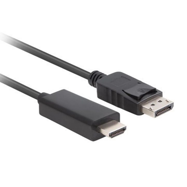 Cable Lanberg DisplayPort a HDMI macho-macho 1m (CA-DPHD-11CC-0010-BK)