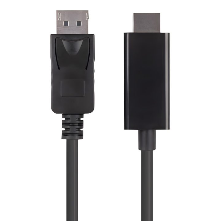Cabo Lanberg DisplayPort para HDMI macho-macho 1m…