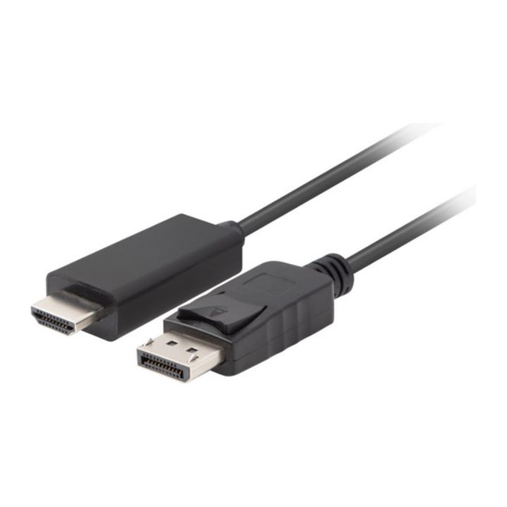 Lanberg DisplayPort to HDMI Male-to-Male Cable 1m…