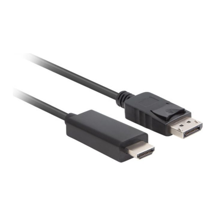 Cable Lanberg DisplayPort a HDMI macho-macho 1m (CA-DPHD-11CC-0010-BK)