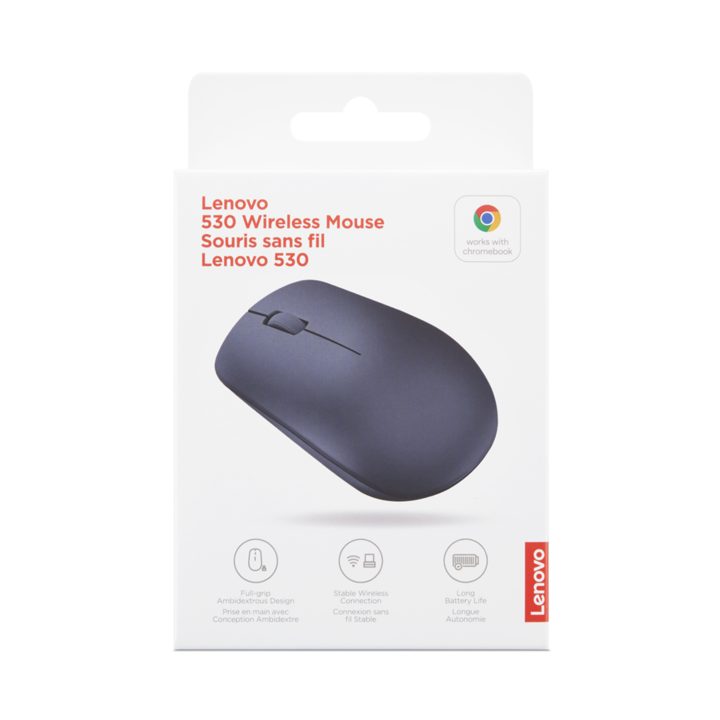 Lenovo 530 Mouse Office Ambidextrous RF Wireless Optical 1200 DPI