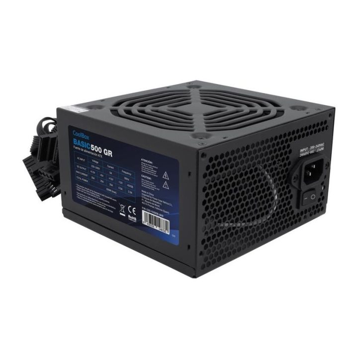CoolBox FUENTE DE ALIMENTACION ATX BASIC 500GR 500W