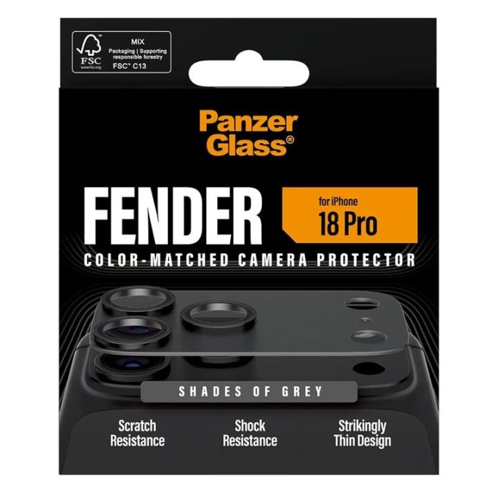 PanzerGlass ® Fender Camera Lens Protector Shades of Blue iPhone 18…