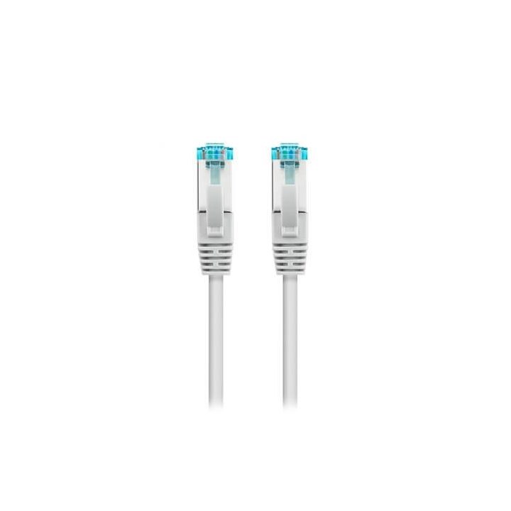Nanocable Cat.7 Network Cable 600MHz LSZH SFTP PIMF AWG26, Gray, 1 m