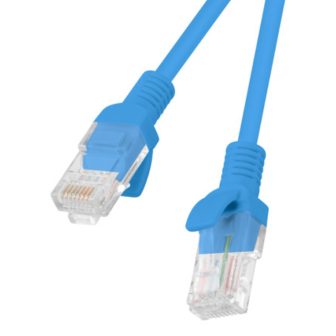 Lanberg Cat.6 UTP Patch Cable 0.5m Blue Fluke Passed…