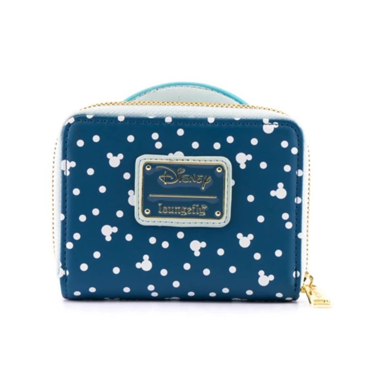 Carteira Loungefly Disney Minnie e Mickey bonecos de neve (WDWA1786)