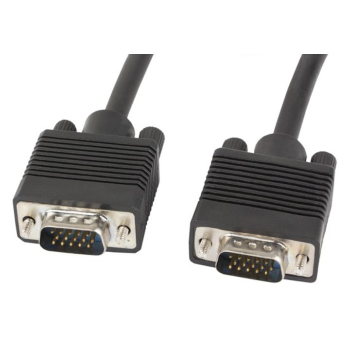 Cable VGA Lanberg macho-macho ferrita 1.8m negro (CA-VGAC-10CC-0018-B)