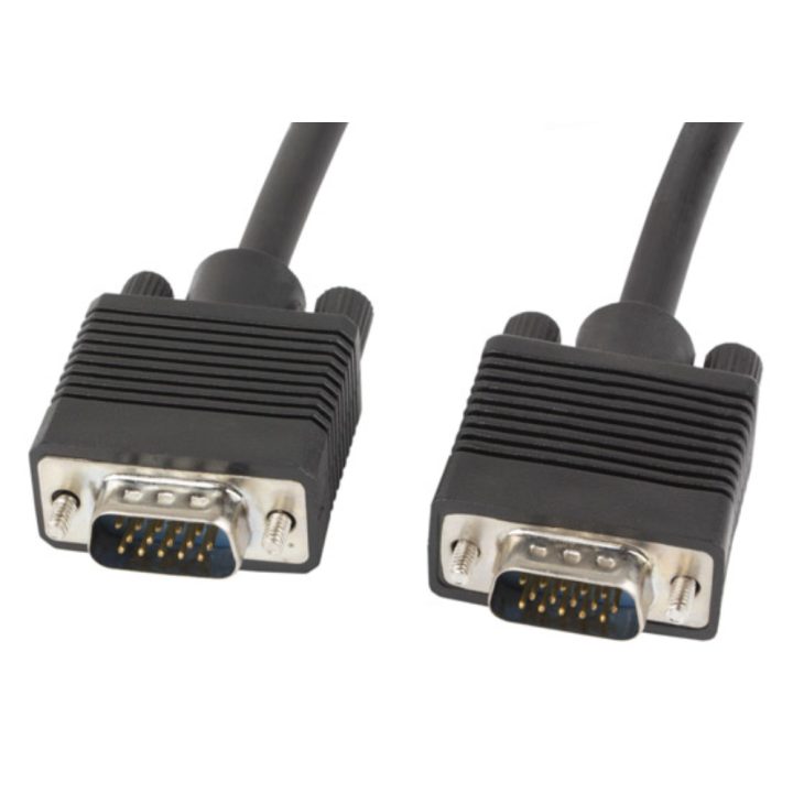 Cable VGA Lanberg macho-macho ferrita 1.8m negro (CA-VGAC-10CC-0018-B)