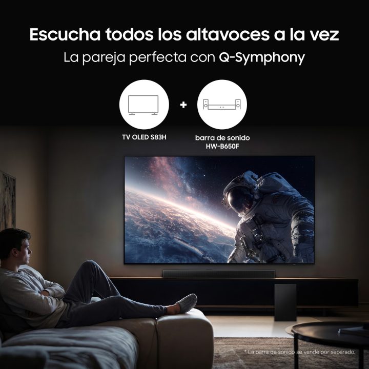 Samsung TQ48S83HAEXXC Televisor Inteligente OLED 4K de 48"