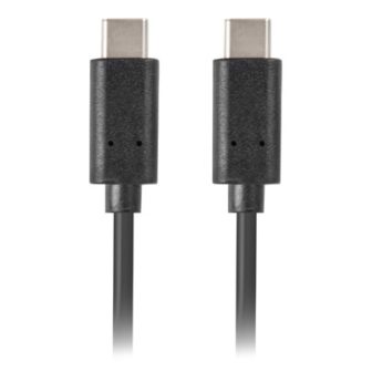 Cabo 2.0 Lanberg USB-C macho-USB-C macho 0.5m preto…