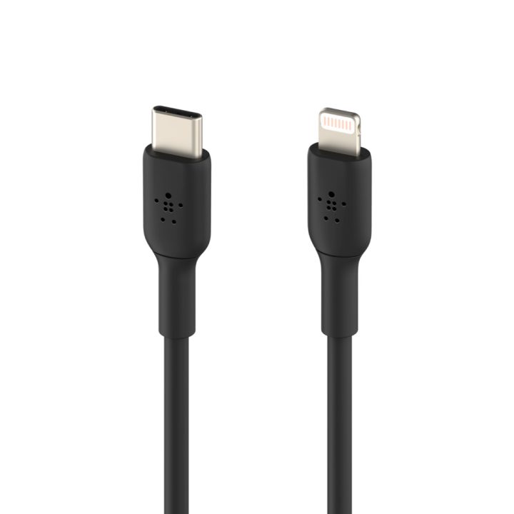 Belkin Lightning to USB-C Cable 1m-macho-macho-blanco (CAA003BT1MWH)