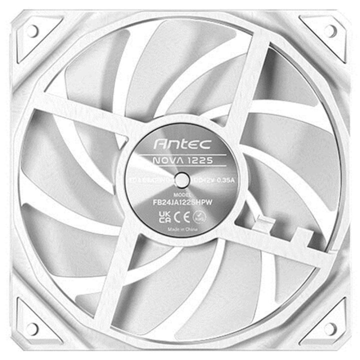 Antec Nova Computer Case Fan 12 cm White 1 piece(s) (0-761345-40052-7)