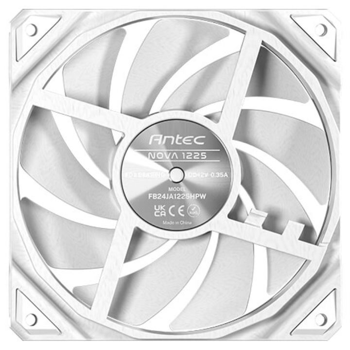 Antec Nova Computer Case Fan 12 cm White 1 piece(s) (0-761345-40052-7)