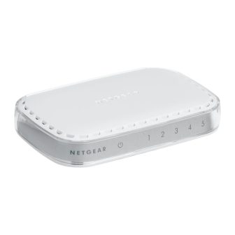 NETGEAR GS605 No administrado L2 Gigabit Ethernet (10/100/1000) Blanco