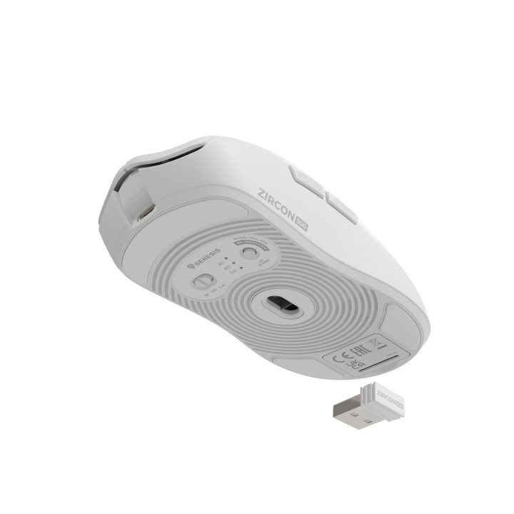 GENESIS Zircon 500 G2 rato de jogo para destros RF sem fios +…