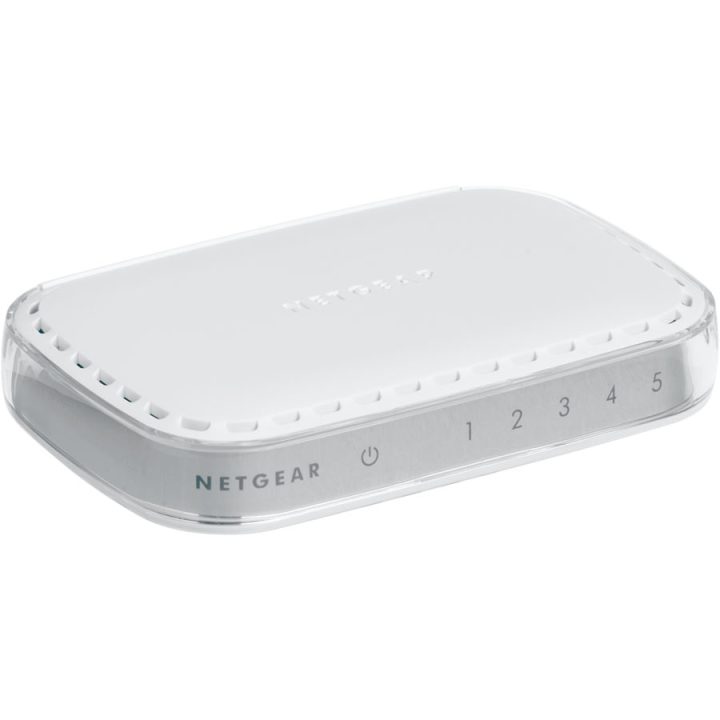 NETGEAR GS605 Unmanaged L2 Gigabit Ethernet (10/100/1000) White