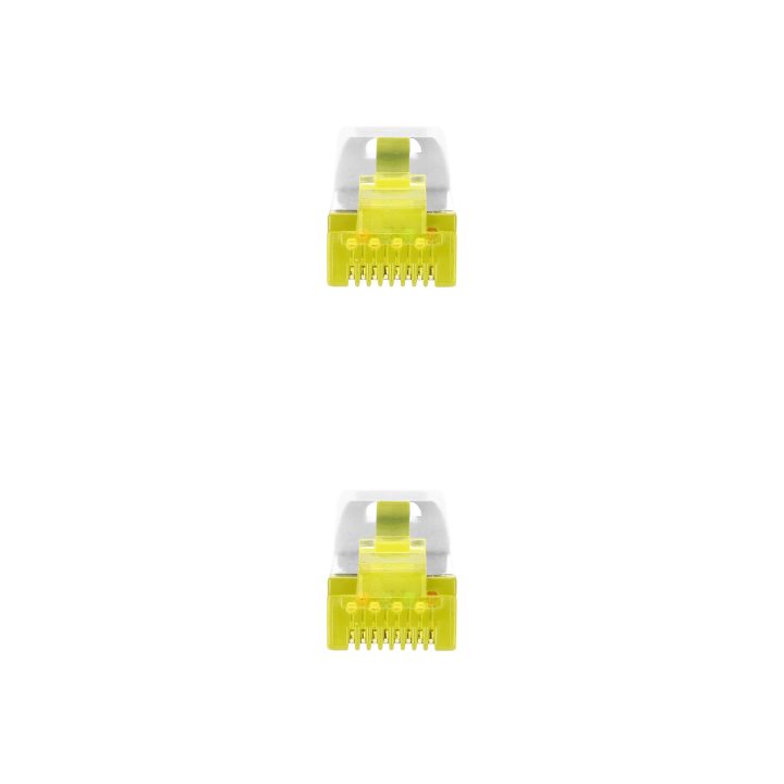 Nanocable Cat.6A SFTP AWG26 LSZH RJ45 Patch Cable, White, 25 cm