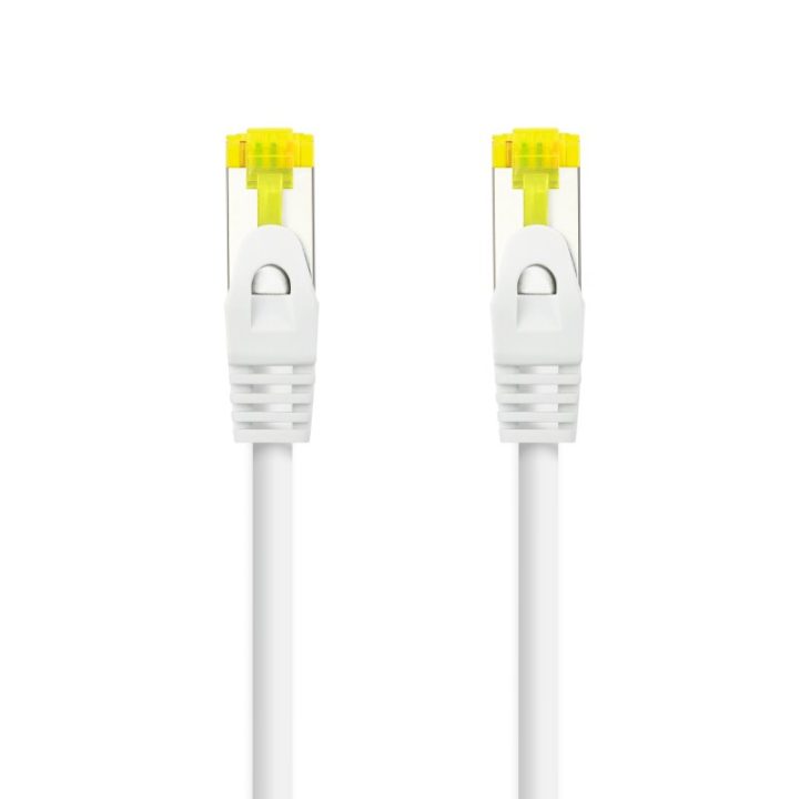 Nanocable Cable Red Latiguillo RJ45 LSZH CAT.6A SFTP AWG26, Blanco…
