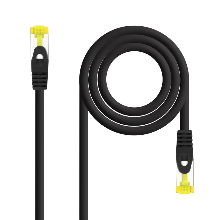 Nanocable Cabo de Rede Curto RJ45 LSZH CAT.6A SFTP AWG26, Branco, 25…