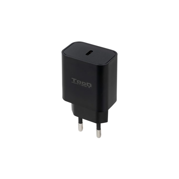 TooQ Carregador de Parede USB-C PD20W, Branco