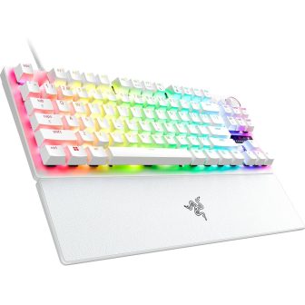 Teclado Razer huntsman v3 pro (usa) tenkeyless blanco…
