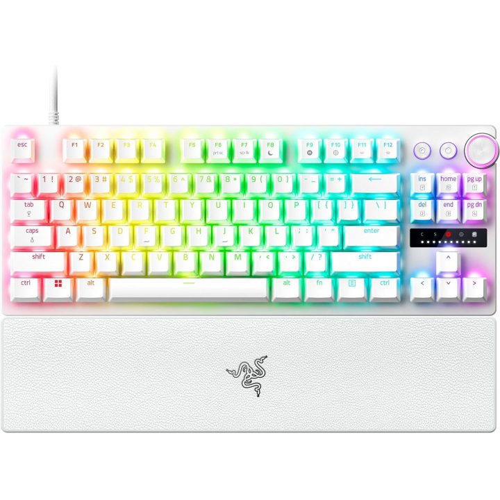 Razer Huntsman V3 Pro (US) Tenkeyless Keyboard White…