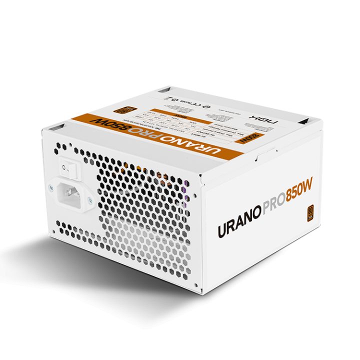NOX Fuente ATX Urano PRO 850W Bronze Blanco (NXURPRO850BZWH)
