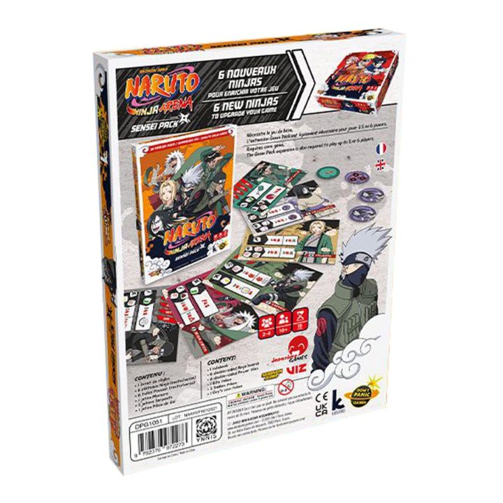 Asmodee Jogo de tabuleiro Naruto Ninja Arena Sensei Pack idade…